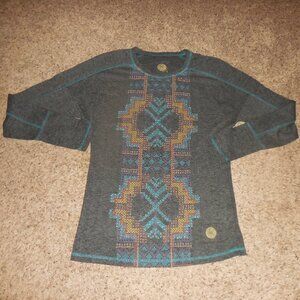 Double D Ranch Beaded Long Sleeve Top S